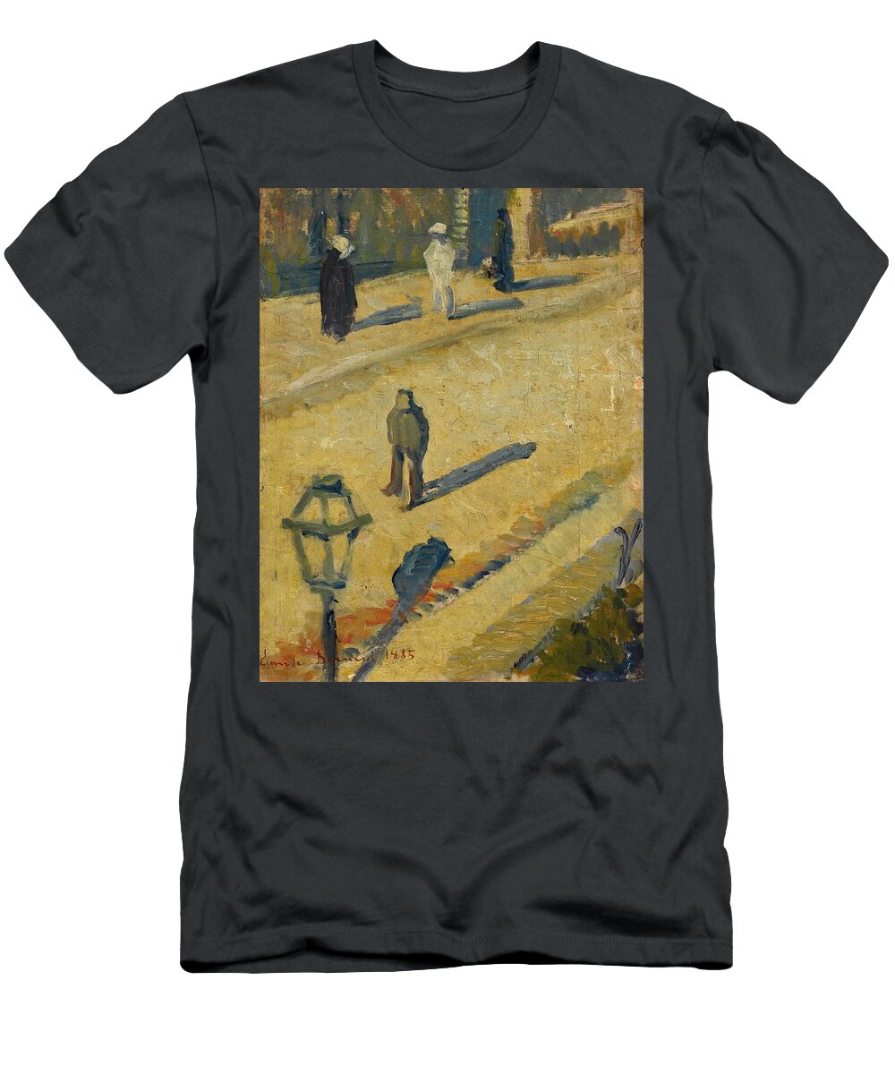 Scene De Rue Emile Bernard French T-Shirt