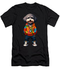 Schnoodle Dog Cool Jacket Outfit Dog Mom Dad Zyneu Gangd T-Shirt
