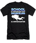 School Is Important But Snorkelling Is Importanter for Diver Alessandra Roth T-Shirt