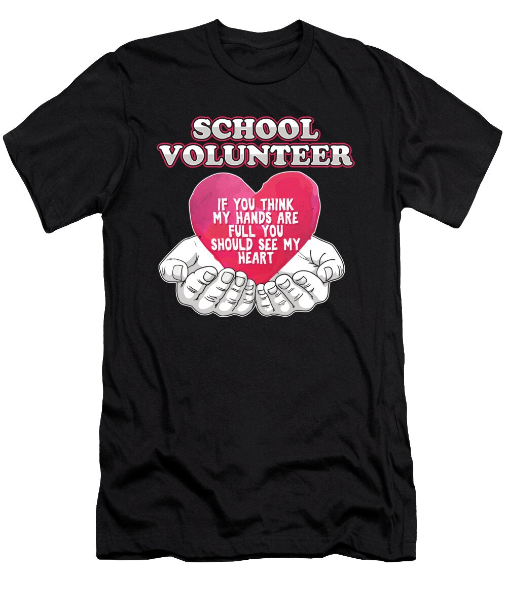 School Volunteer Volunteering Volunteers Rescue Gift Thomas Larch T-Shirt