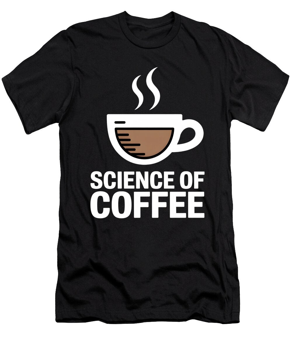 Science of Coffee Coffee Ritual Moon T-Shirt