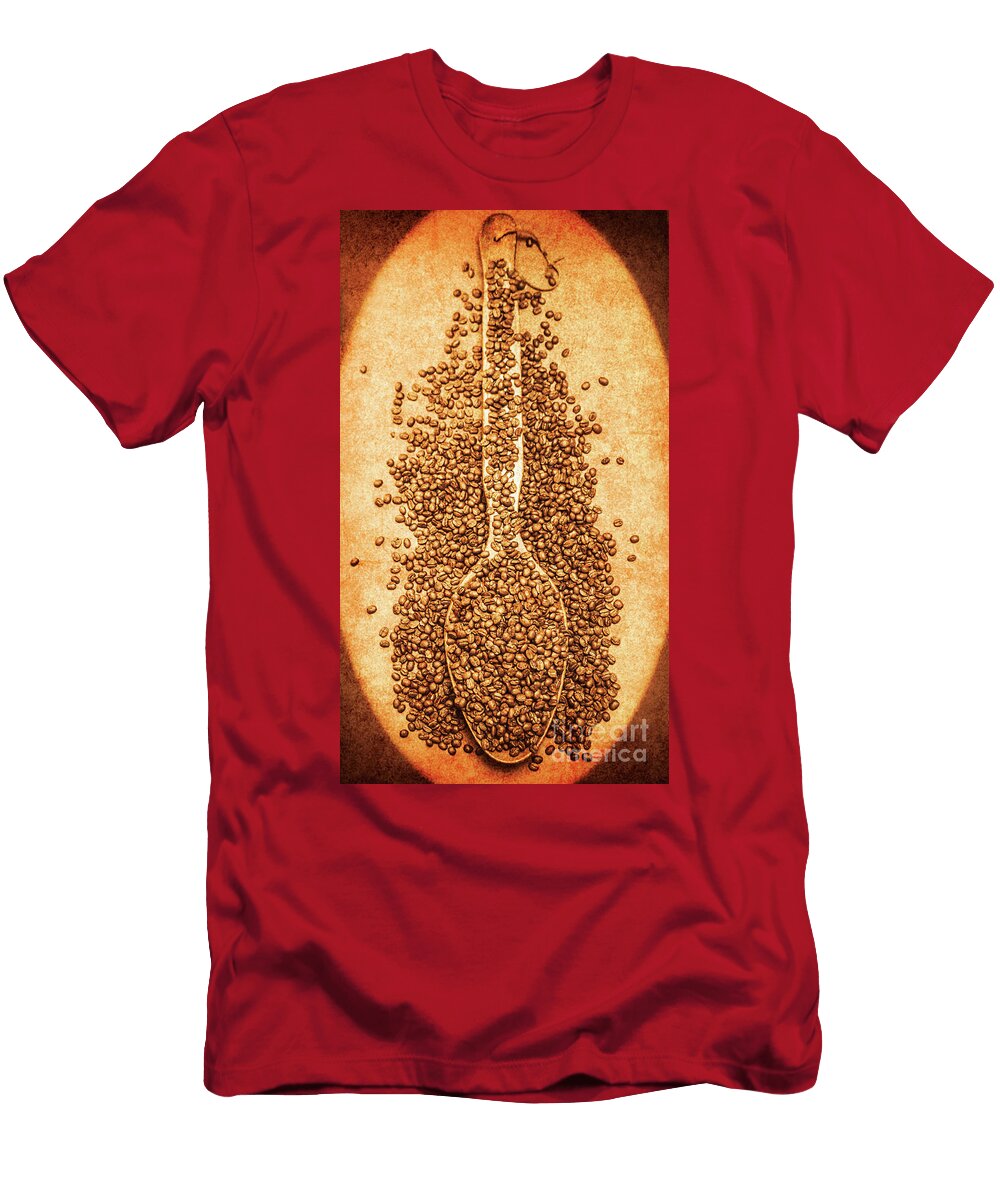 Scoop of Nostalgia At the Coffee Bean Store Jorgo Photography Wall Art Gallery T-Shirt