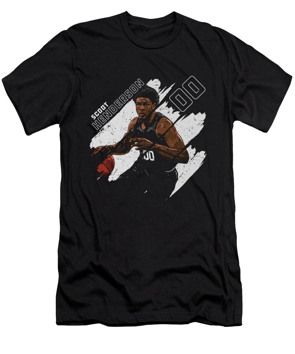 Scoot Henderson Portland Stripes Ihsan Sirin T-Shirt