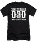 Scuba Diver Dad the Idol the Myth the Swimmer Tshirtconcepts Marvin Poppe T-Shirt