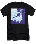 Scuba Diver Diving Along the Wall Scuba Dive Colorfulsnow T-Shirt