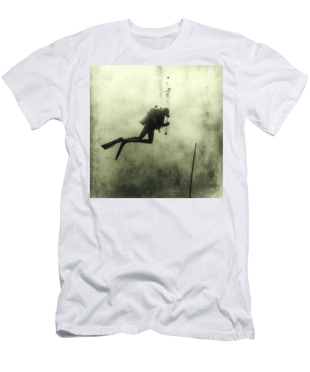 Scuba Diver in the Deep Sea Day 569 Yo Pedro T-Shirt