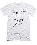 Scuba Diver Man Funny Diving Snorkeling Ocean Black Henry B T-Shirt