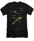 Scuba Diver Man Funny Diving Snorkeling Ocean Yellow Henry B T-Shirt