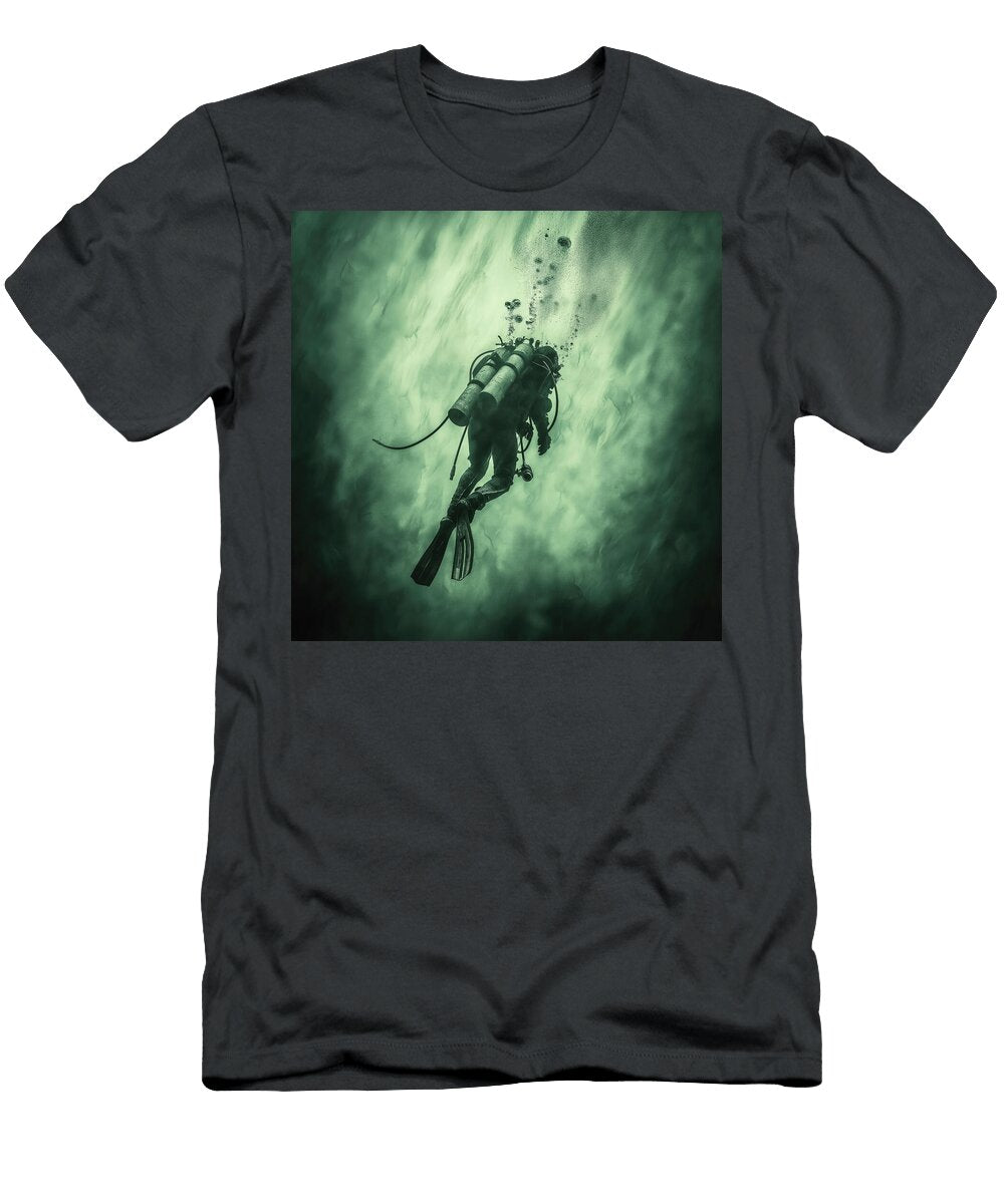 Scuba Diver Rising From the Deep Day 575 Yo Pedro T-Shirt