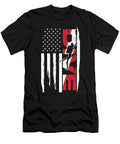 Scuba Diving American Flag Steven Zimmer T-Shirt