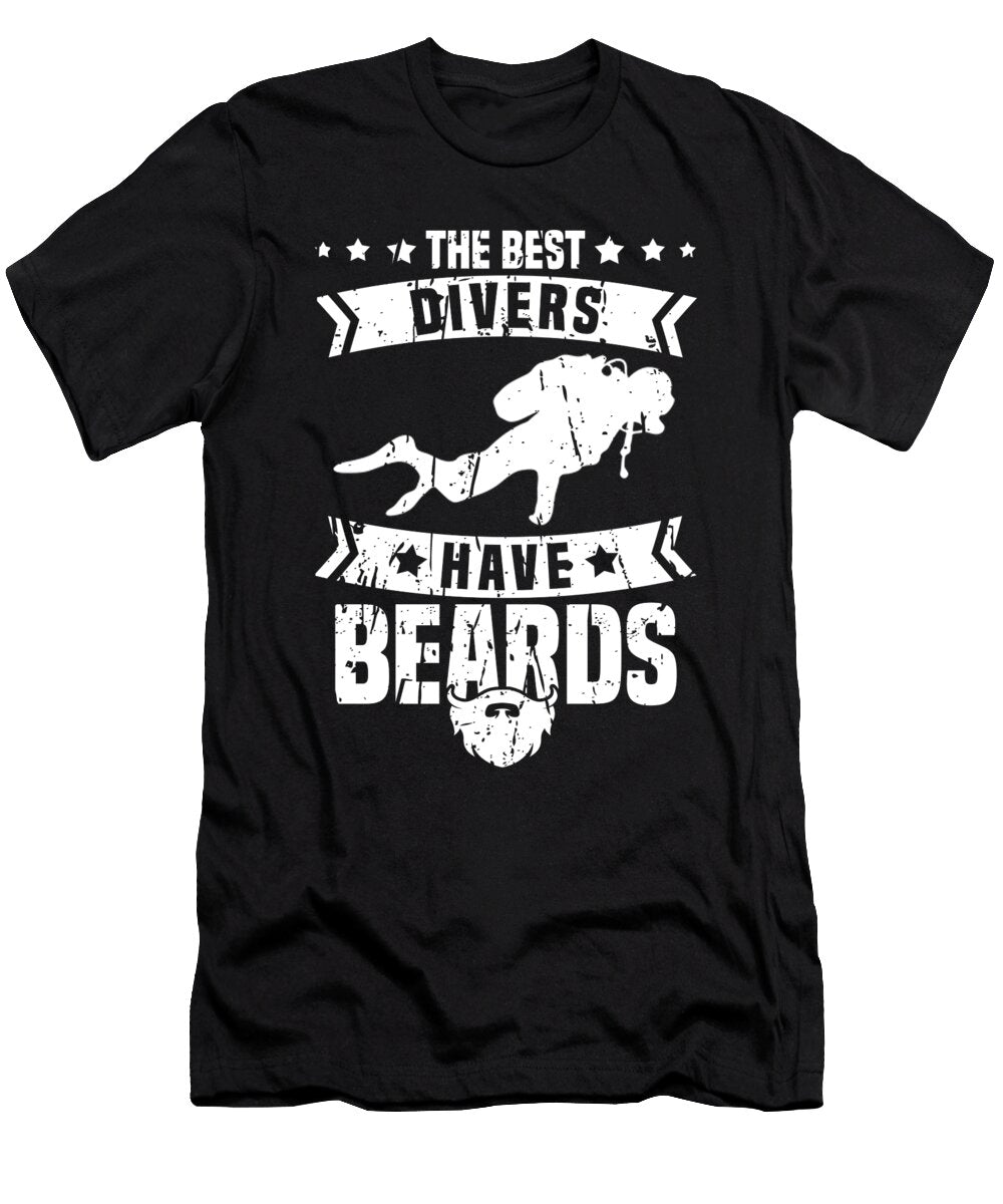 Scuba Diving Diver Crazy Squirrel T-Shirt