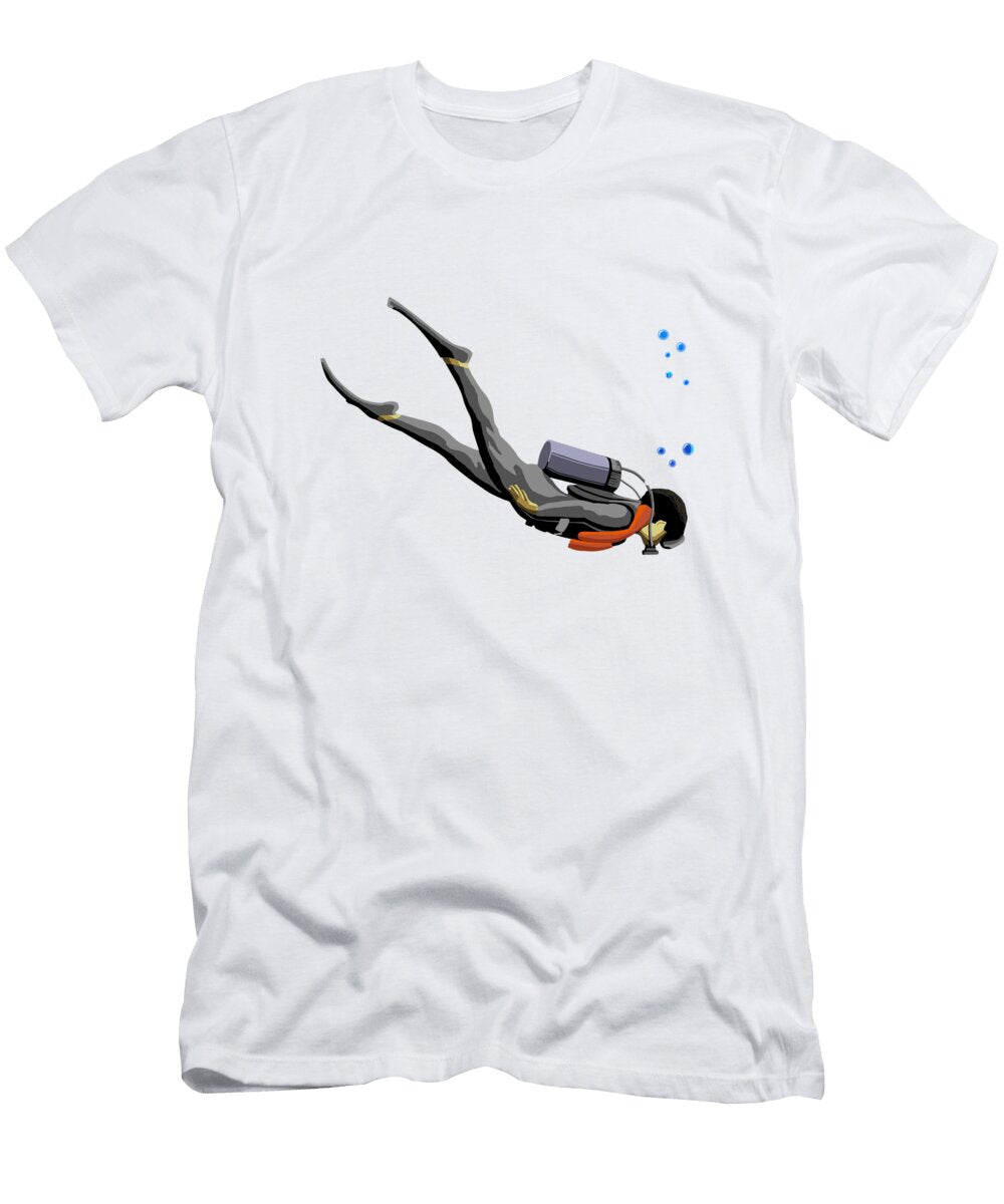 Scuba Diving Diver Dive Master Macdonald Creative Studios T-Shirt