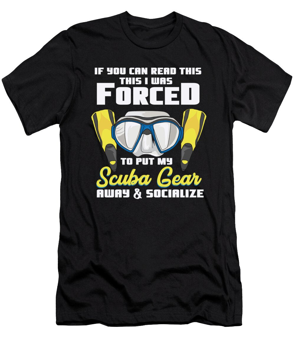 Scuba Diving Diver Snorkeling Instructor Gift Idea Dolde08 T-Shirt