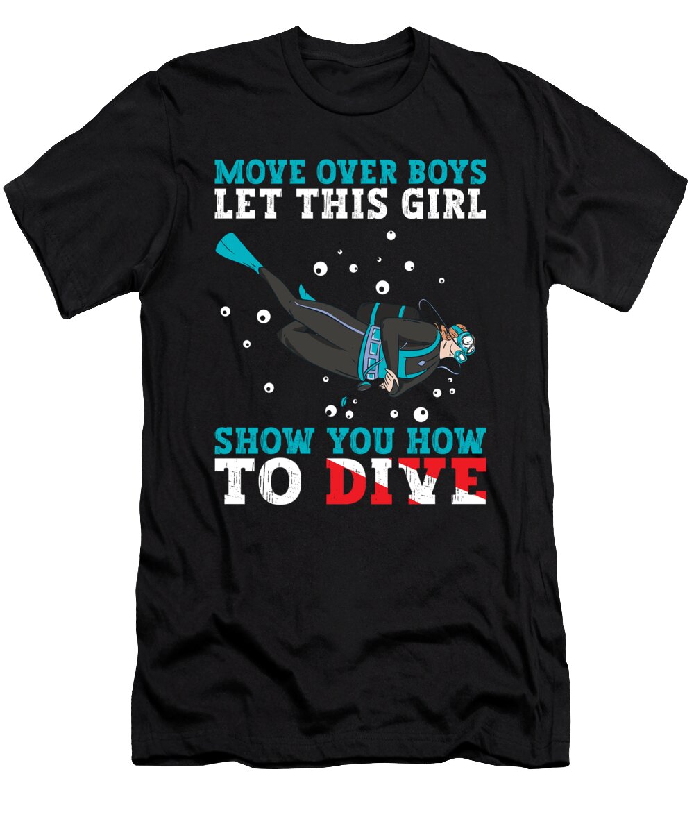 Scuba Diving Girl Diver Me T-Shirt