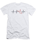 Scuba Diving Heartbeat Underwater Technical Scuba Diver Graphics Lab T-Shirt