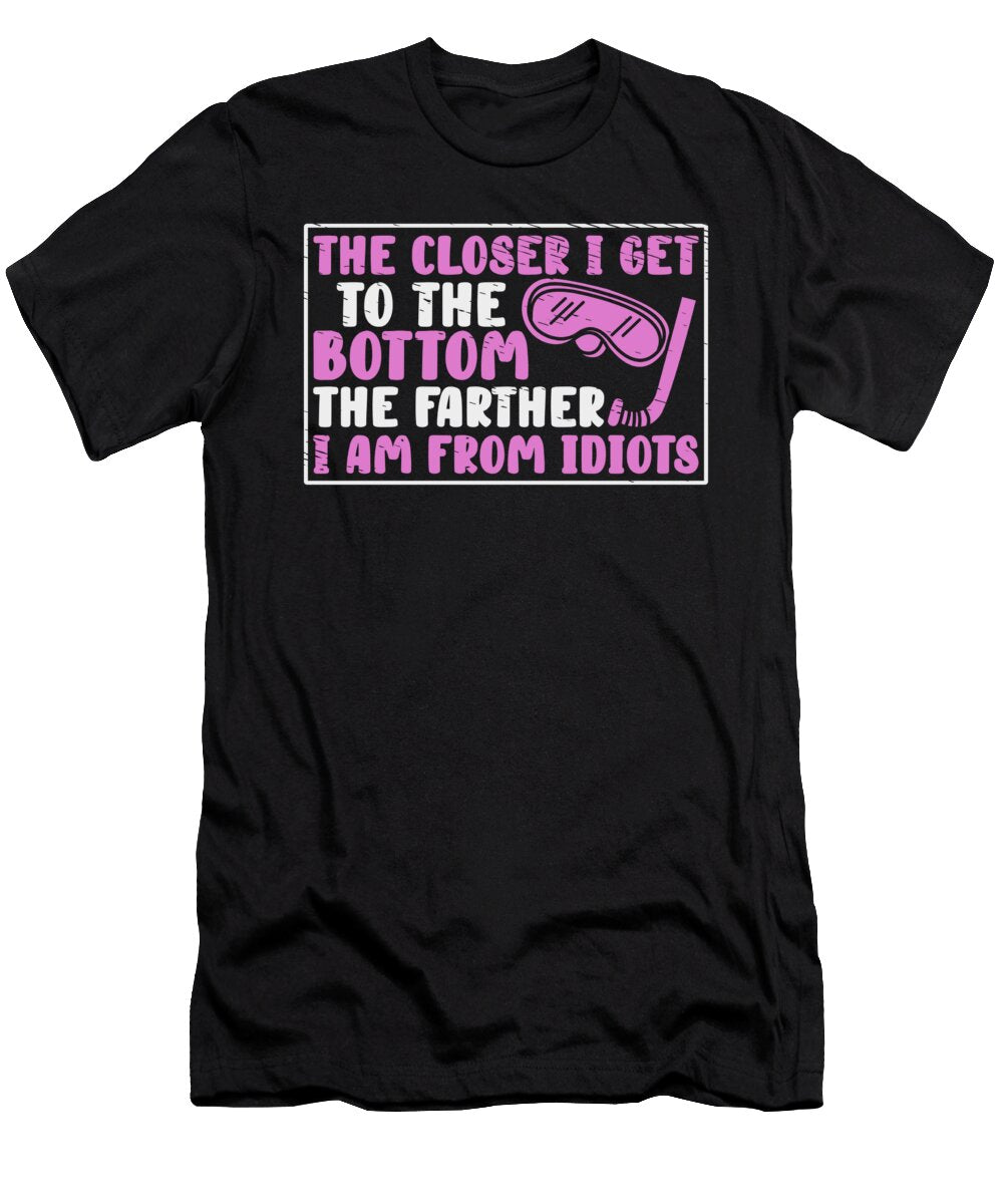 Scuba Diving Hobby Underwater Adventures Sports Toms Store T-Shirt