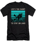 Scuba Diving Lifes Too Short to Stay on Swimming Tshirtconcepts Marvin Poppe T-Shirt