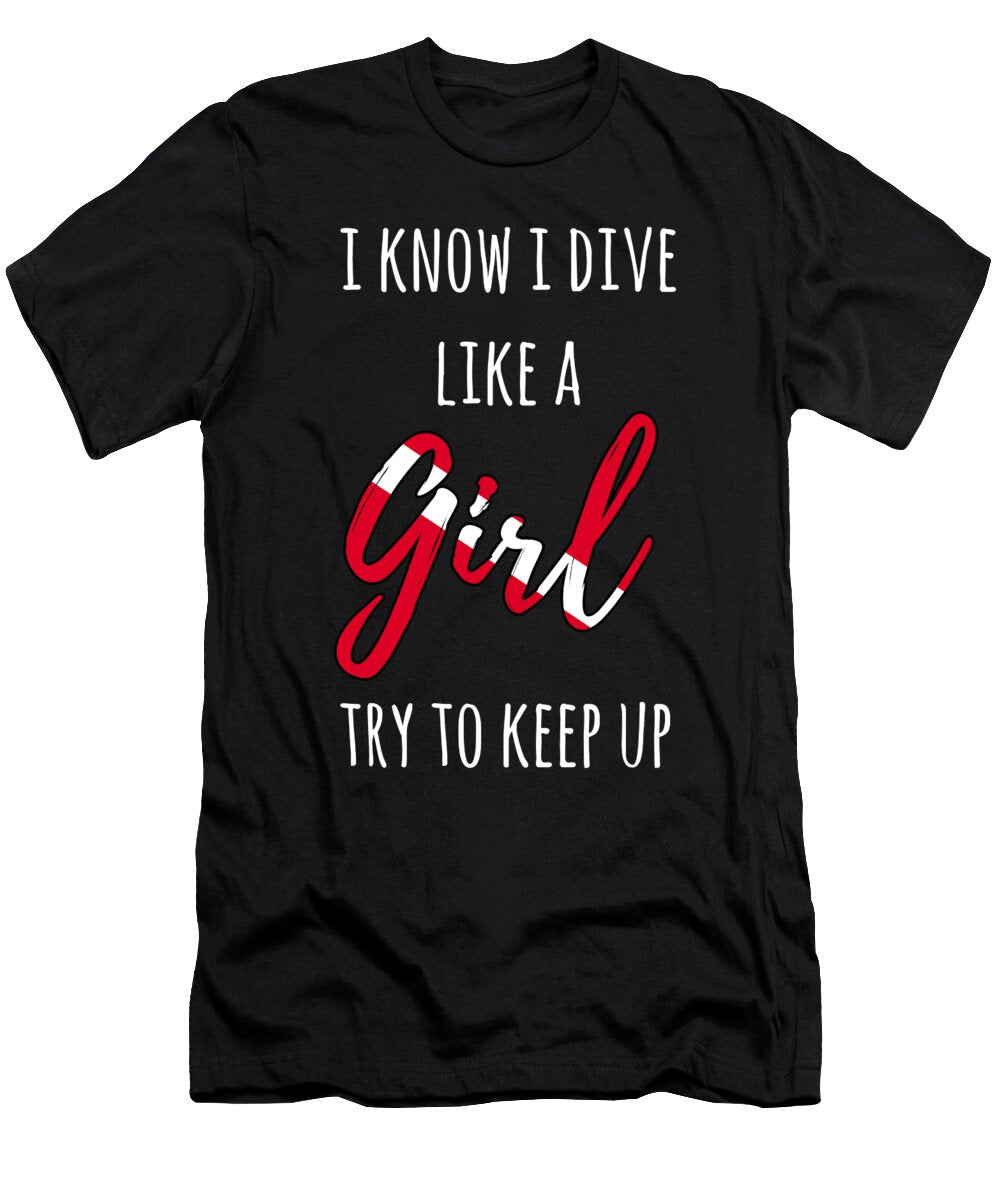 Scuba Diving S Gifts for Scuba Divers Scuba Design Noirty Designs T-Shirt