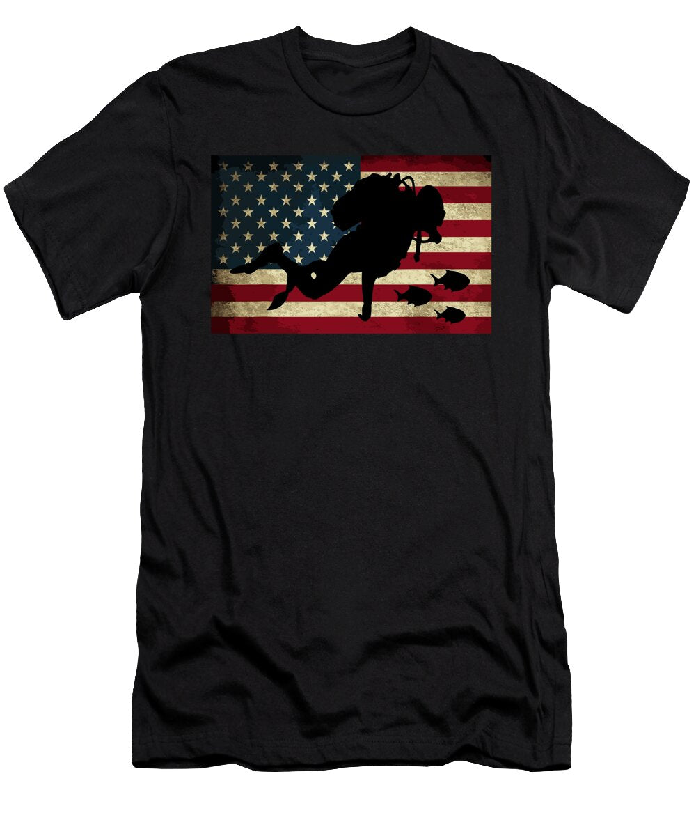 Scuba Diving Scuba Diver Freediving 1 T-Shirt