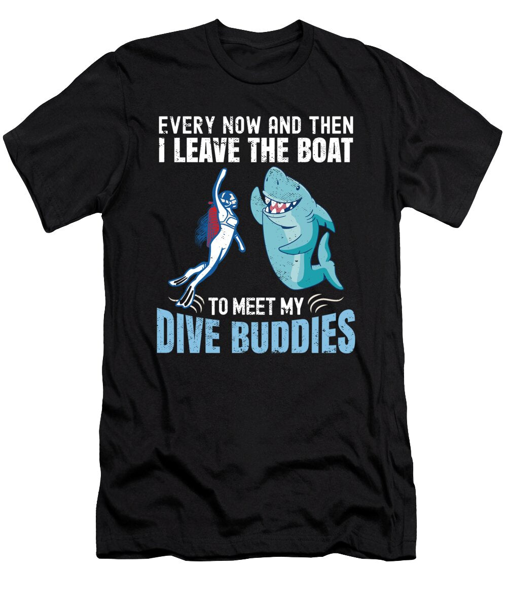 Scuba Diving Shark Scuba Diver Me T-Shirt