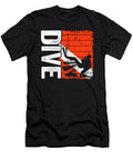 Scuba Diving Vintage Dive Scuba Diver Down Flag Lisa Stronzi T-Shirt