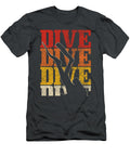 Scuba Diving Vintage Retro Dive Scuba Diver Olli Caidence T-Shirt