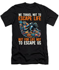 Scuba Diving We Travel Not to Escape Swimming Tshirtconcepts Marvin Poppe T-Shirt
