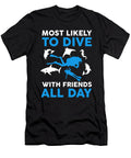 Scuba Diving with Friends Me T-Shirt