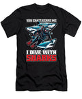 Scuba Diving You Cant Scare Me Snorkeling Swimmer Tshirtconcepts Marvin Poppe T-Shirt