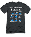 Scuba Handignals Diver Handign Funny Jackob Sandi T-Shirt