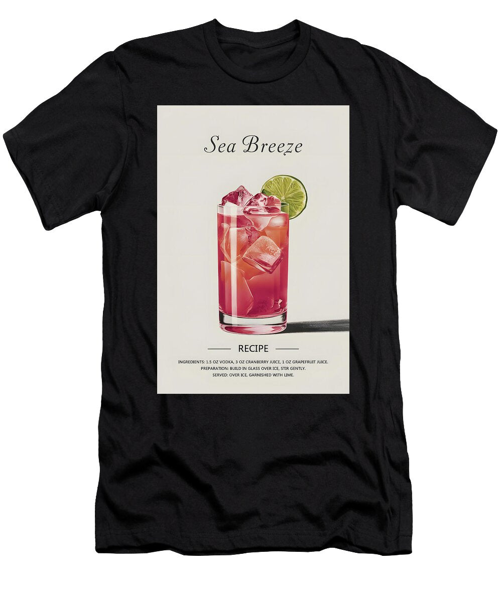 Sea Breeze Cocktail Dale Kincaid T-Shirt