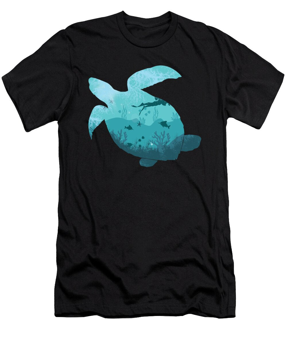 Sea Life Turtle Shirtom T-Shirt