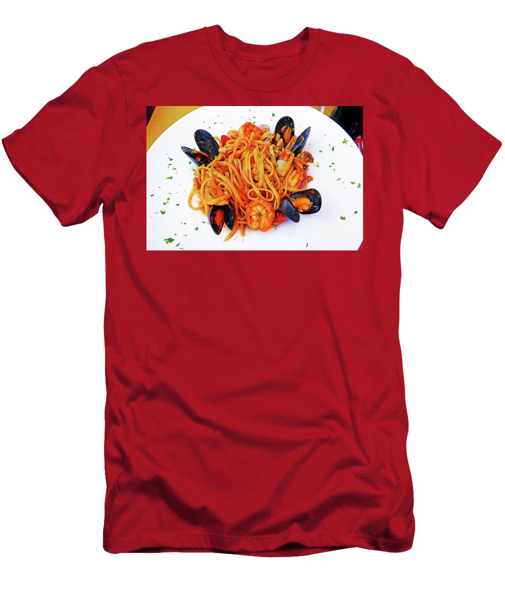 Seafood Pasta Evan Peller T-Shirt