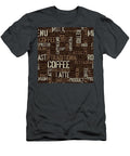 Seamless Coffee Experience Pattern Julien T-Shirt