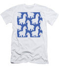 Seamless Pattern with Cute Cartoon Lama Alpaca Julien T-Shirt