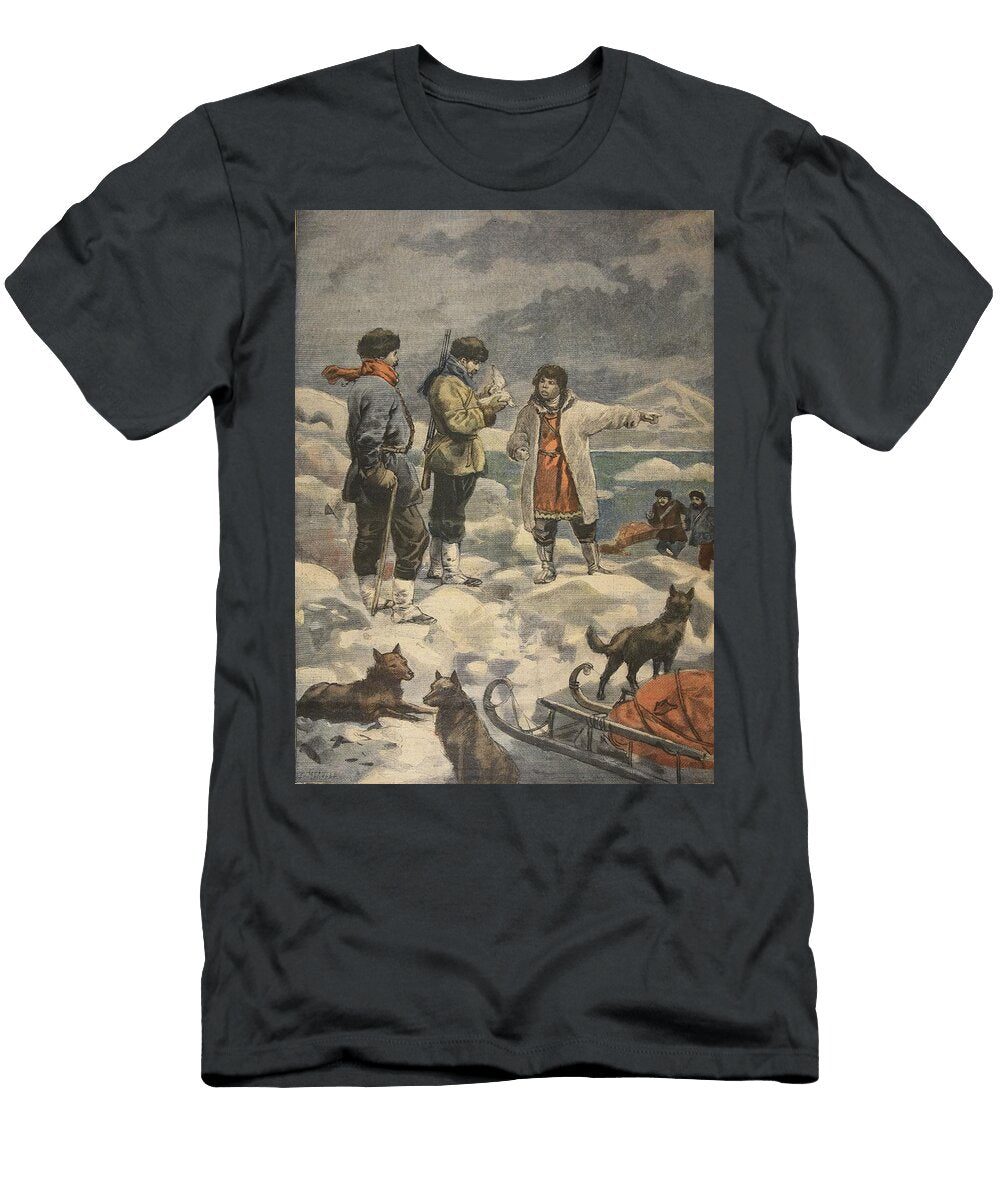 Searching for Andree News French School T-Shirt