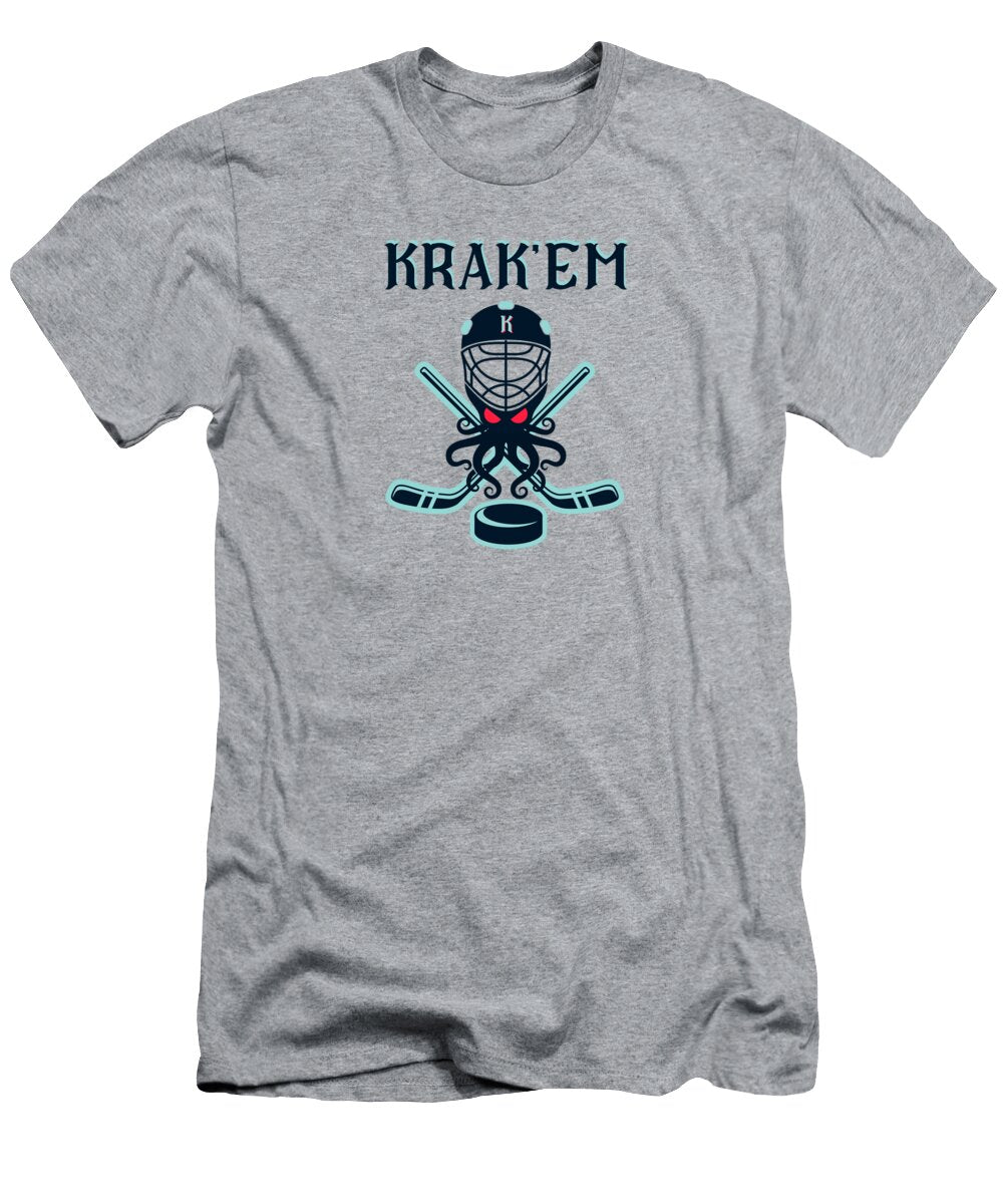 Seattle Kraken Alternative Mascot Krakem Joshua Gilbert T-Shirt