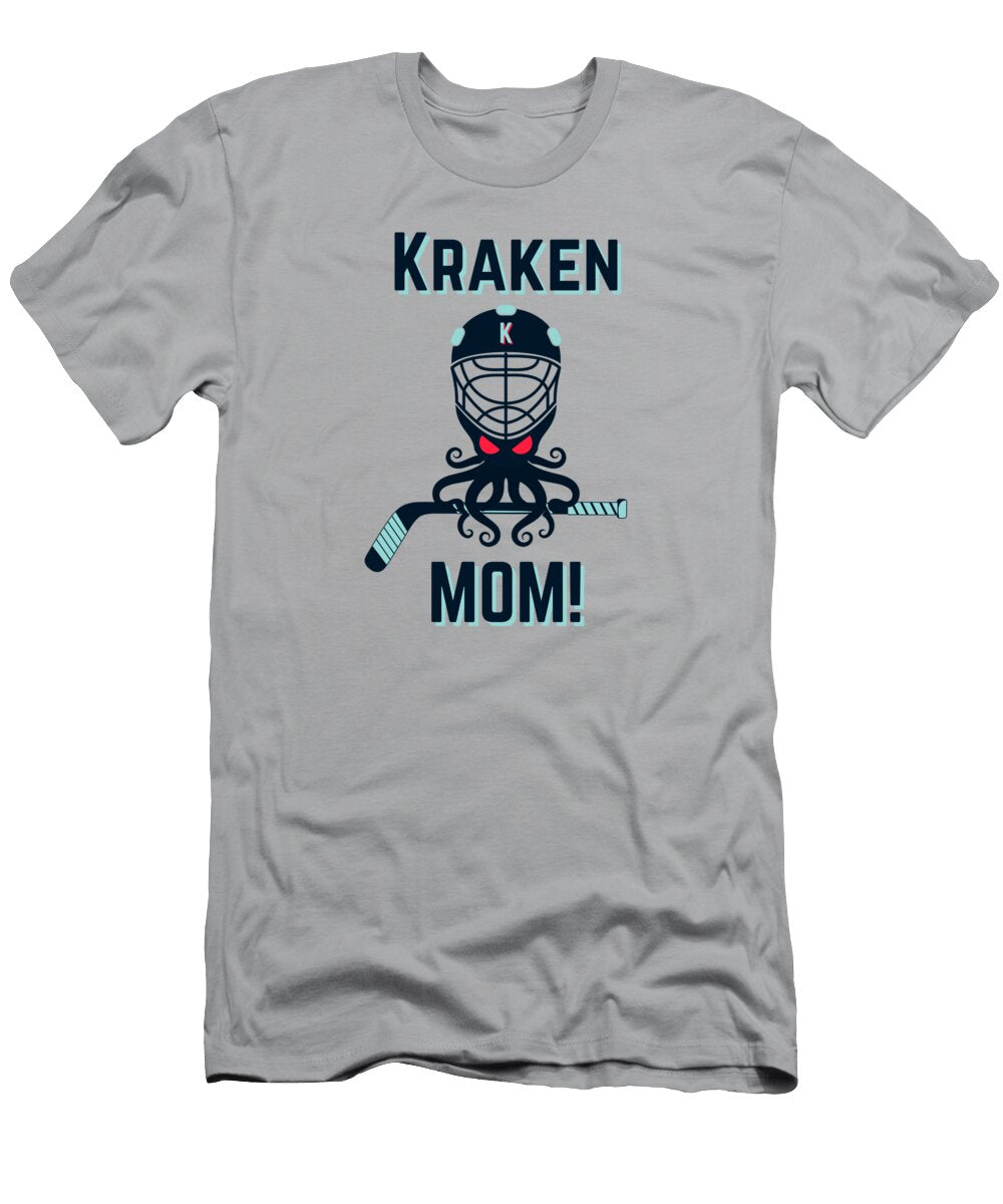 Seattle Kraken Alternative Mascot Kraken Mom Joshua Gilbert T-Shirt