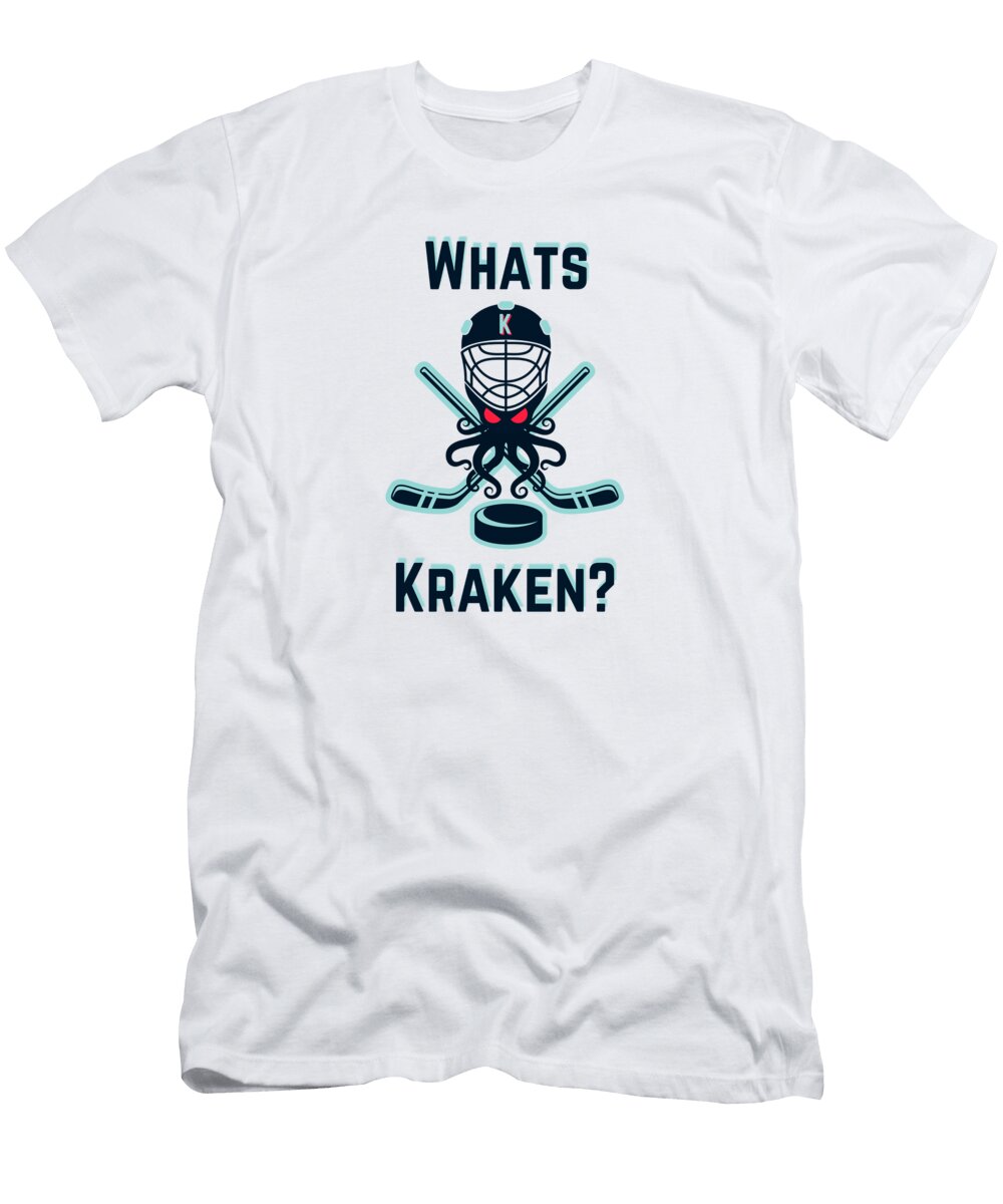 Seattle Kraken Alternative Mascot Whats Kraken Joshua Gilbert T-Shirt
