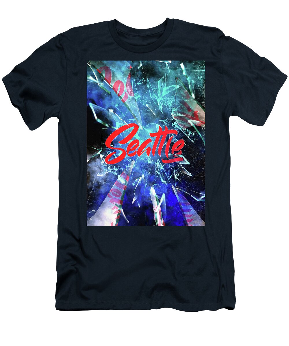 Seattle NHL Team Leith Huber T-Shirt