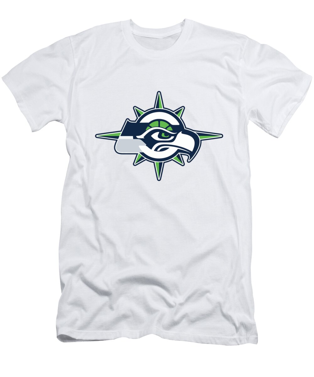 Seattle Seahawks Seattle Mariners Huyen Vu T-Shirt