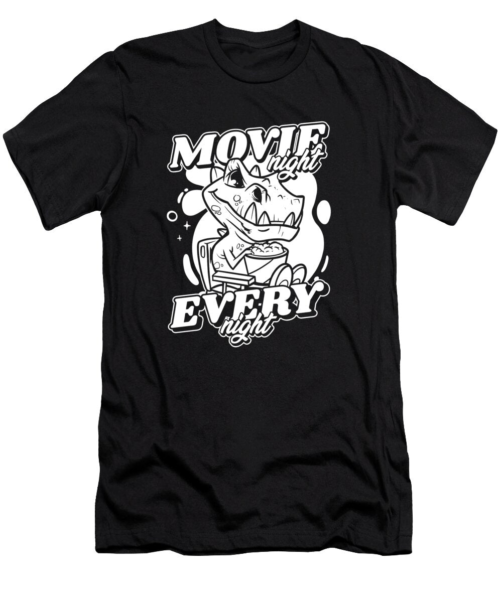 Series Binge Watching Show Tv Programmes Movies Crazy Squirrel T-Shirt