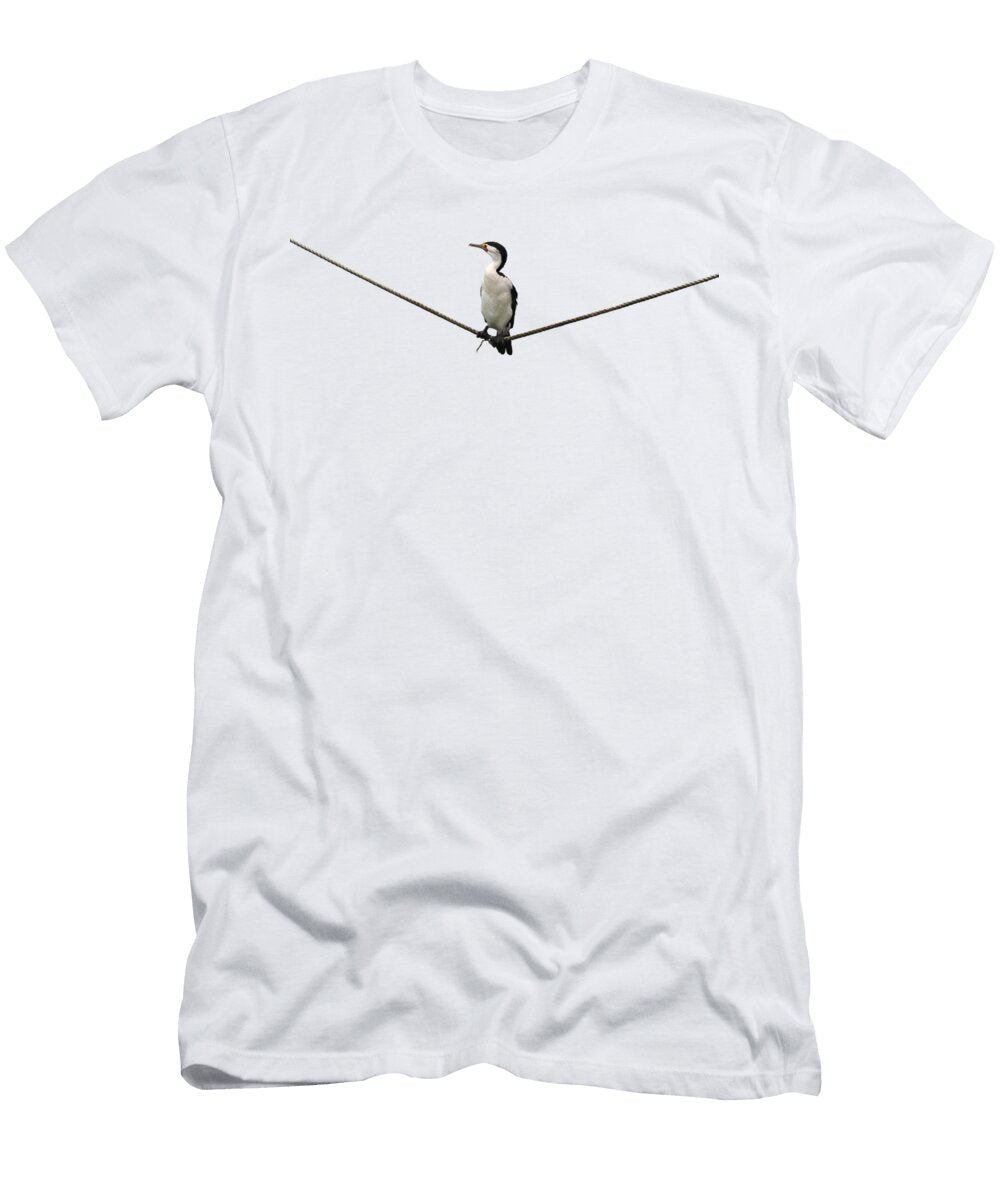 Shag on a Dipping Mooring Rope Jason Gilbert T-Shirt