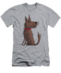 Shaggy Brown Dog Andrew Hitchen T-Shirt