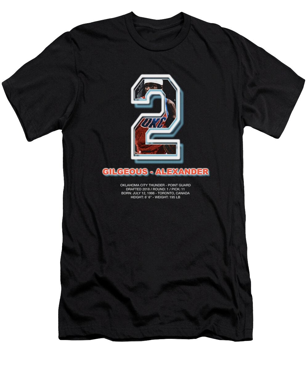 Shai Gilgeous Alexander Number Ozlem Altin T-Shirt