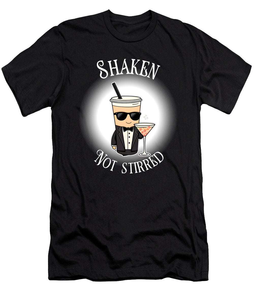Shaken Not Stirred Tea Style Dangerously Delicious Rhonda Bolianatz T-Shirt