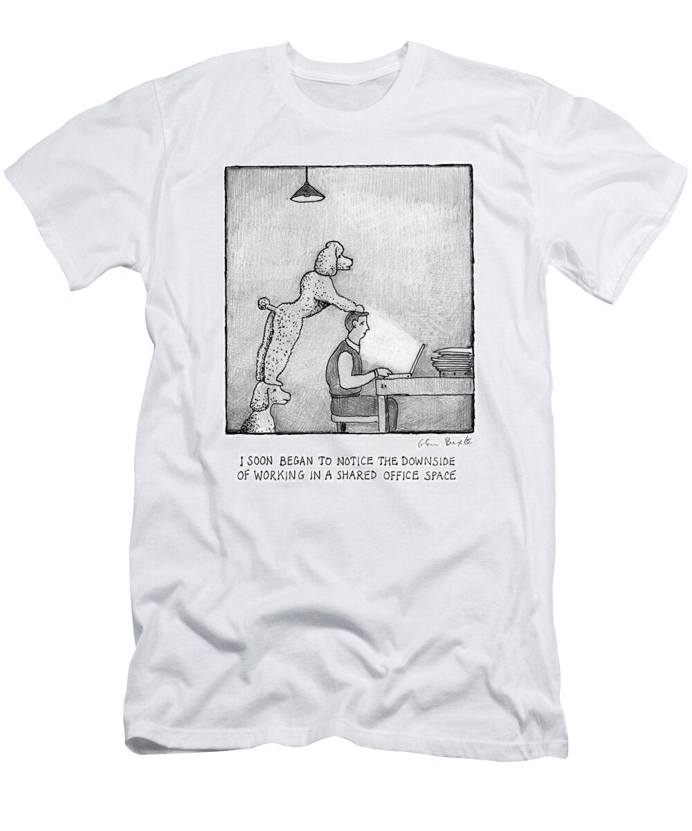 Sharing an Office Glen Baxter T-Shirt