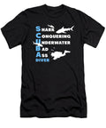 Shark Conquering Underwater Bad Ass Diver Do Tran Quang T-Shirt