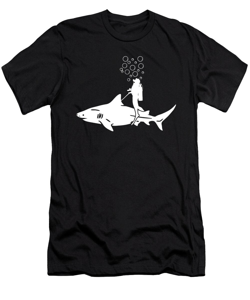 Shark Diving Scuba Diving Me T-Shirt