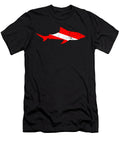 Shark Scuba Diving Diver Down Flag Underwater Dive Deep Sea 1 T-Shirt